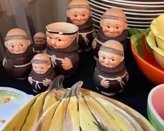 Assorted Friar Tuck pieces