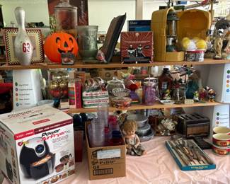 lantern, air fryer, decor
