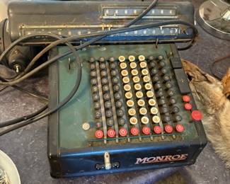 Monroe adding machine