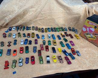 vintage redline and other hot wheels, Johnny Lightening,
