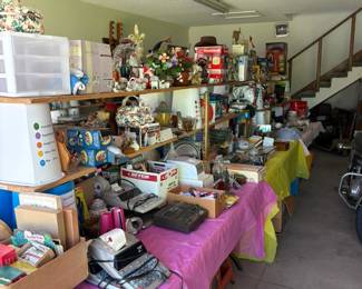 decor, office machines, household