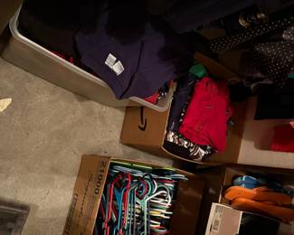 clothing, hangers
