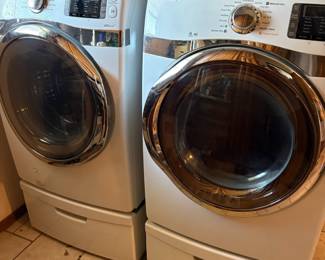 front load washer and dryer