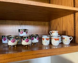Tea and coffee cup collection