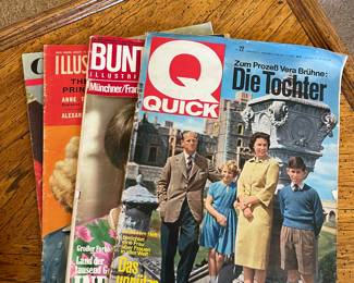 Old magazines