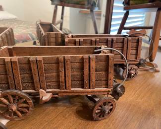 Old cars for train