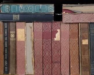 Vintage 78 Record Albums Filled With Records