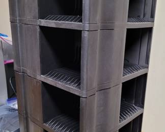 2 Piece Rotating CD rack