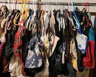 Lots of bags, purses