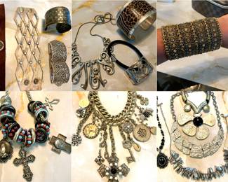 Some jewelry, top middle picture are Brighton