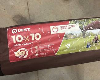 10’ by 10’ pop-up canopy