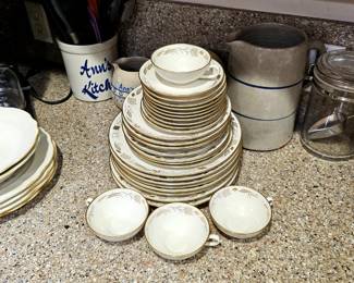 Franciscan bone china set.