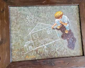 N. Field Oil Painting