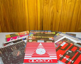 (20pc) Records Including Deja, Janet Jackson, Expose And More | Vinyl record albums, including Howard Jones, Genesis, Brenda K. Star and Whitesnake among the collection. - w. 12.5 x l. 12.5 in
