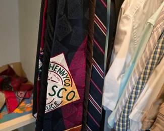 Assortment of men's ties
