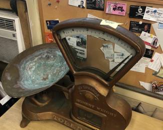 vintage candy scale