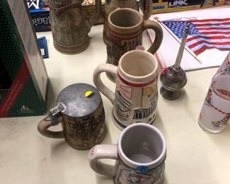 beer mugs