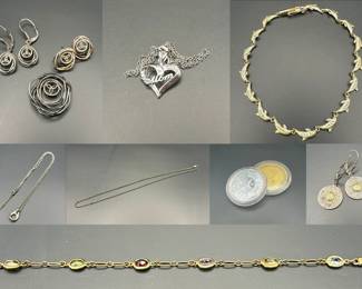 Gold, Sterling Jewelry