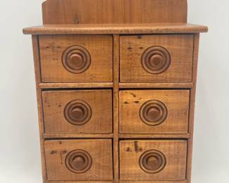 8 Drawer Wall Spice Cabinet