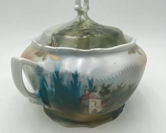 Bavaria Hand Painted Biscuit Jar