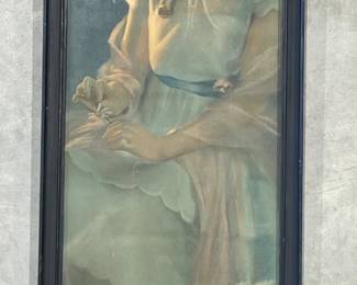 Original Mary Pickford Print in Frame