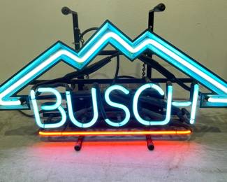 Anheuser Busch "Busch" Neon Bar Light