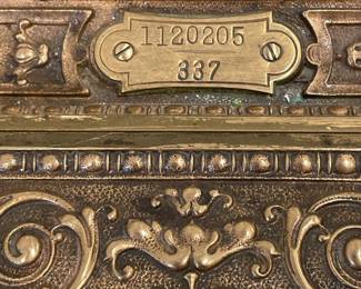 National Brass Cash Register, Working, Model 337