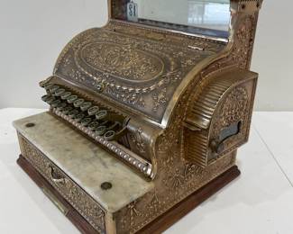 National Brass Cash Register, Working