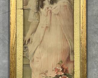 Original Mary Pickford Print in Frame