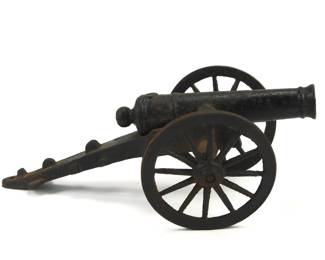 cannon model toy military decor