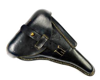 Pistol leather holster