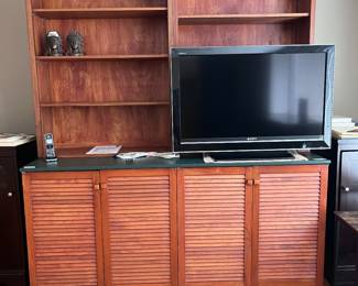 Matching storage shelves/cabinets