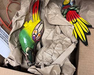 Parrot decor