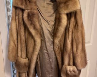 Bonwit Teller fur coat