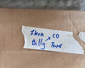 Ikea Billy media tower in box