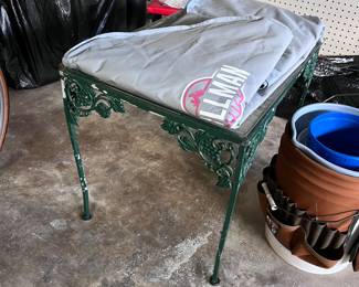 Indoor cafe table