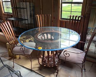 Gorgeous copper dining set