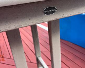 Polywood high top table