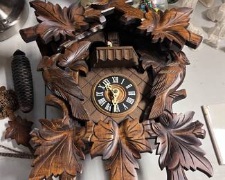 Large German cuckoo clock