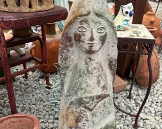 Ceramic garden figure