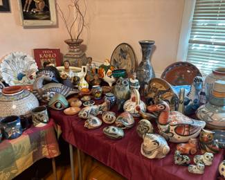 Vintage Mexican pottery