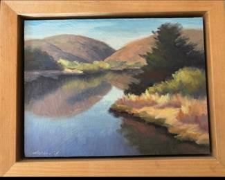 Plein air painting