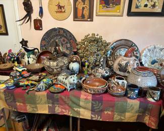 Vintage Mexican pottery