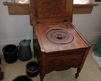 Antique commode
Flower pot stand