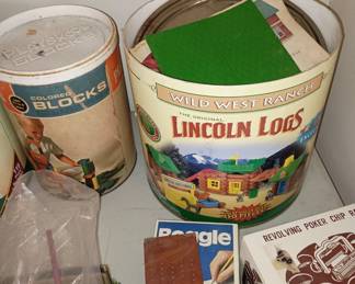 Lincoln logs Wild West Ranch