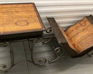 Two Unique American Map Tables