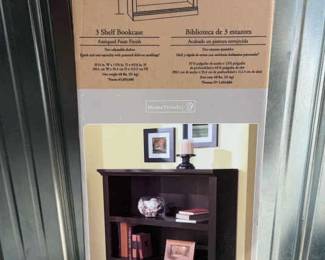 Three Shelf Bookcase