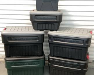 Six Action Packer Totes