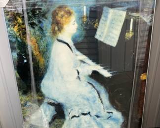 Framed Renoir Poster