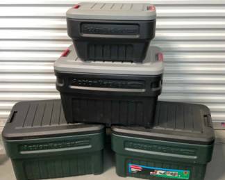 Four Action Packer Totes